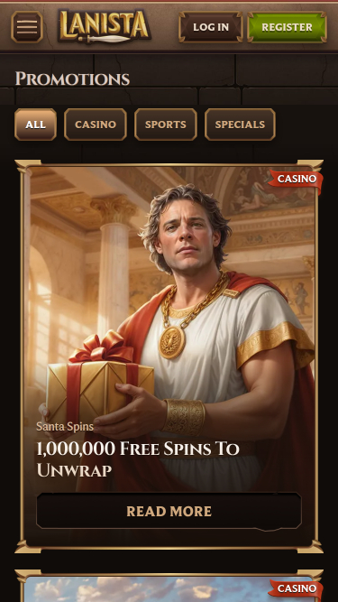 Lanista Casino Promotions