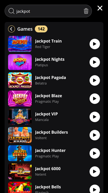 Lex Casino Mobile Jackpot