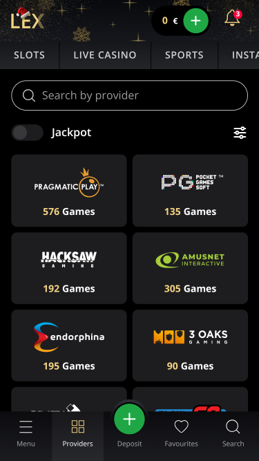 Lex Casino Mobile Game Developers