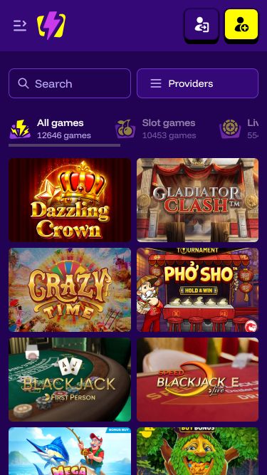 LiveWinz Casino Mobile Games