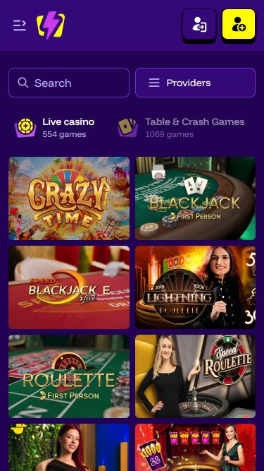 LiveWinz Casino Mobile Live Dealer
