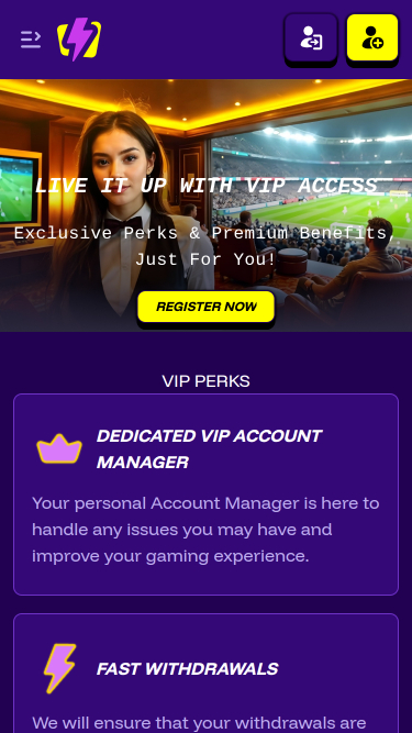 LiveWinz Casino VIP Program