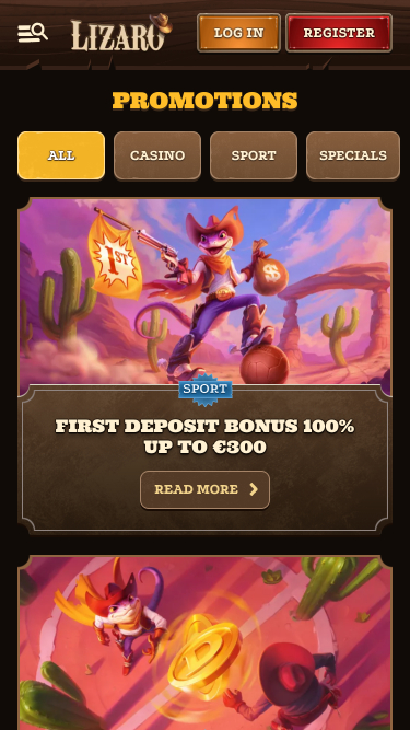 Lizaro Casino Promotions