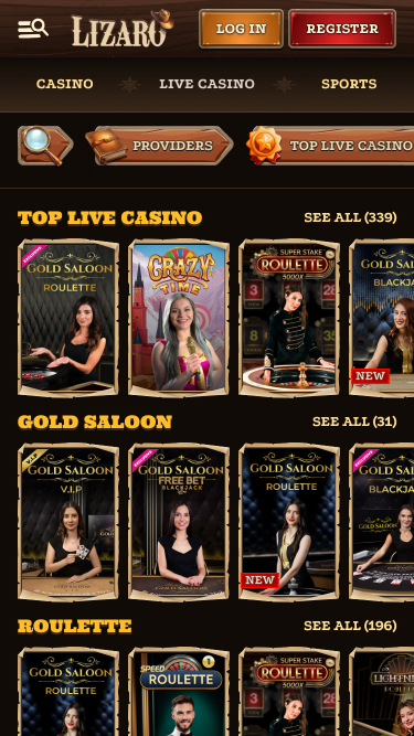 Lizaro Casino Live Dealer