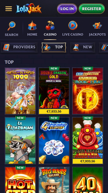  LolaJack Casino Games