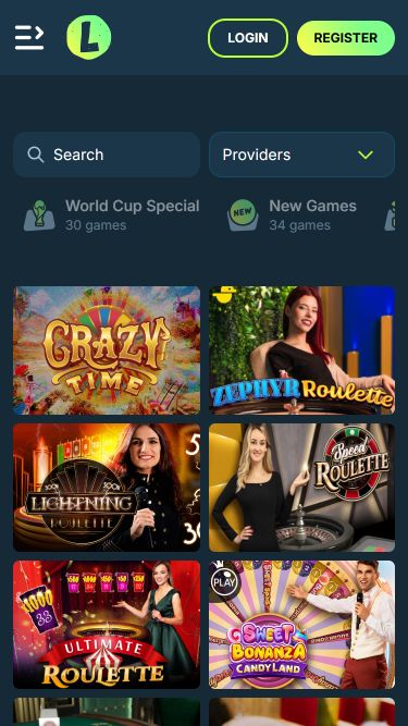 Lolo Casino Mobile Live Dealer