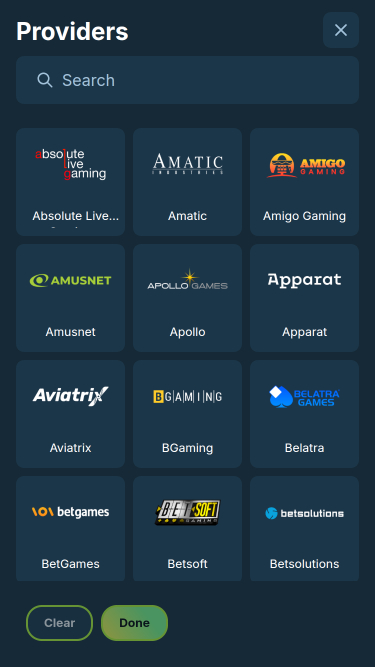 Lolo Casino Game Developers