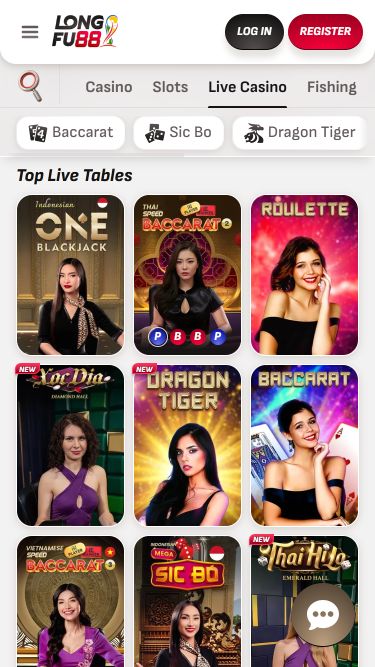 LongFu88 Casino Mobile Live Dealer
