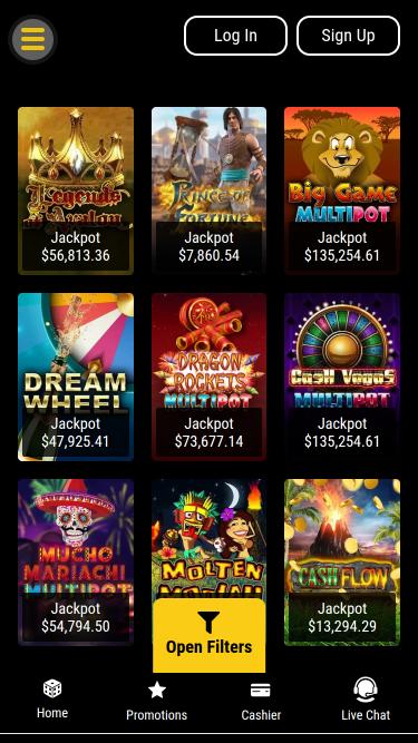 Lotus Asia Casino Mobile Jackpot