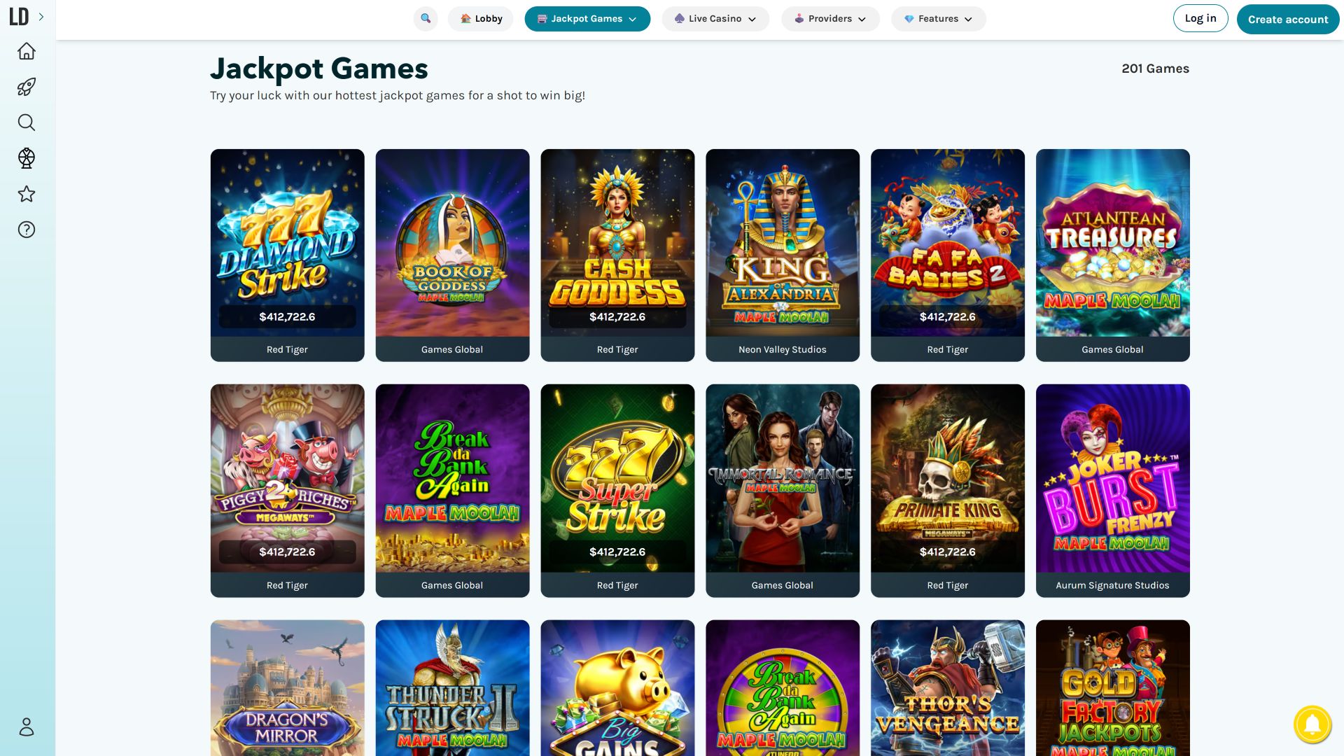  Lucky Days Casino Desktop Jackpot