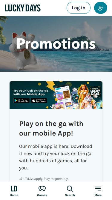 Lucky Days Casino Mobile Promotions