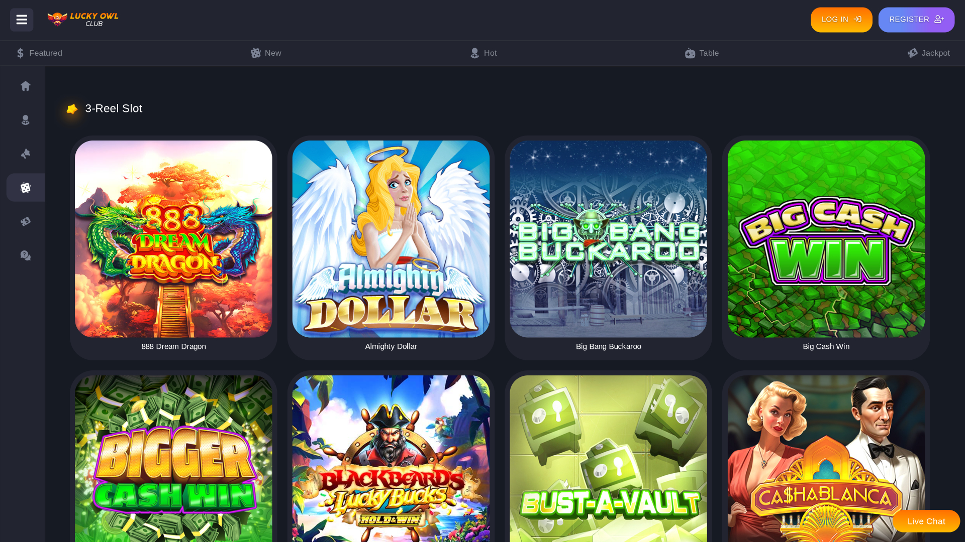Lucky Owl Club Desktop Games