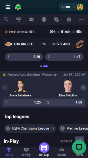 Luckzie Casino Mobile Sports