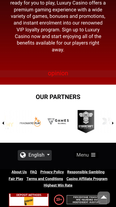 Luxury Casino Mobile Game Developers