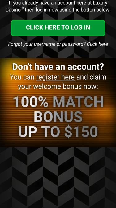 Luxury Casino Mobile Promotions