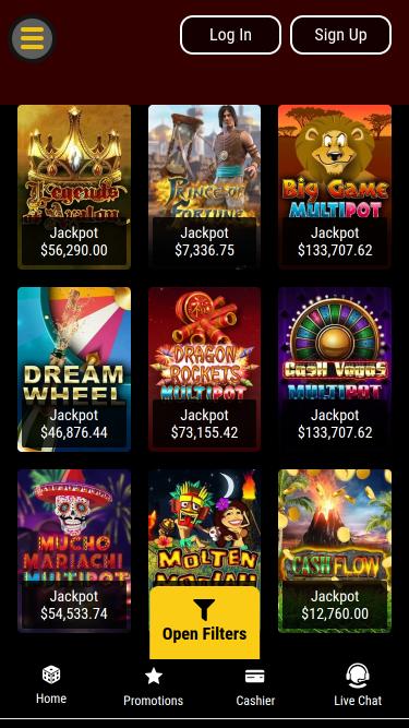 Mandarin Palace Casino Mobile Jackpot
