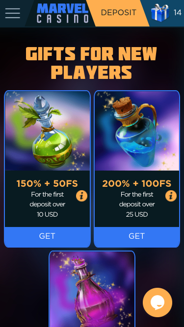 Marvel Casino Mobile Promotions