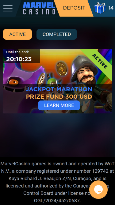 Marvel Casino Mobile Tournaments