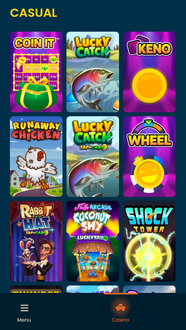 Maxiplay Casino Mobile Casual Games