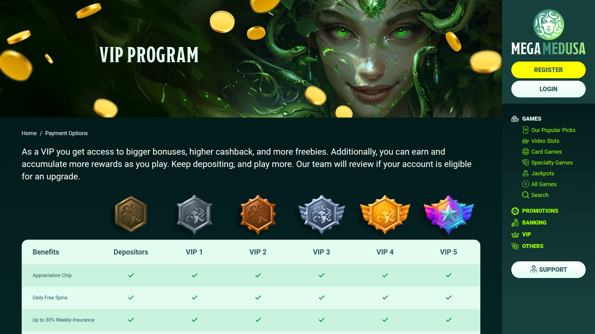 Online Casino Mega Medusa Casino Login für deutsche Spieler – Review