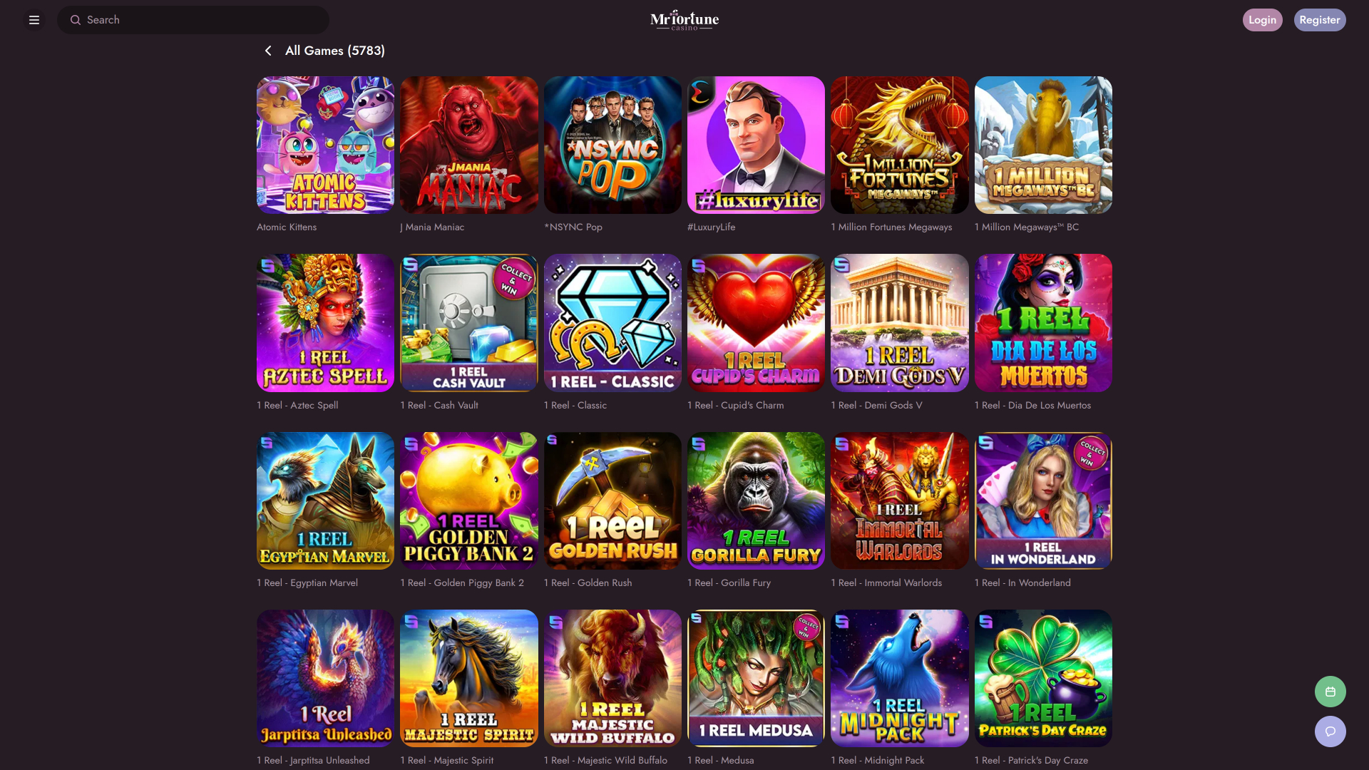 Mr Fortune Casino Desktop Games