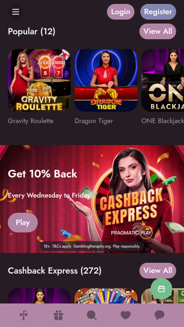 Mr Fortune Casino Mobile Live Dealer
