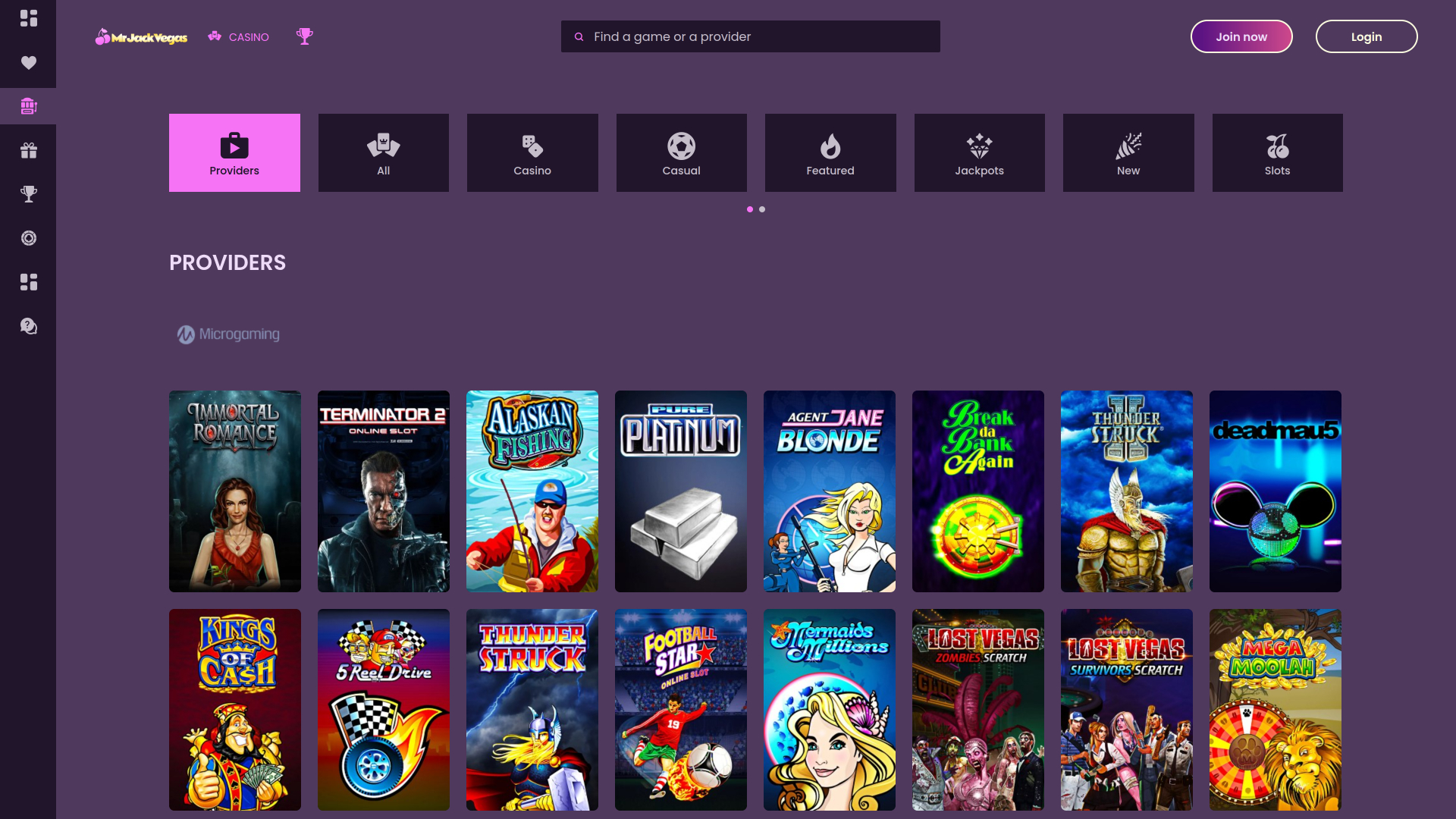 Mr Jack Vegas Casino Desktop Game Developers