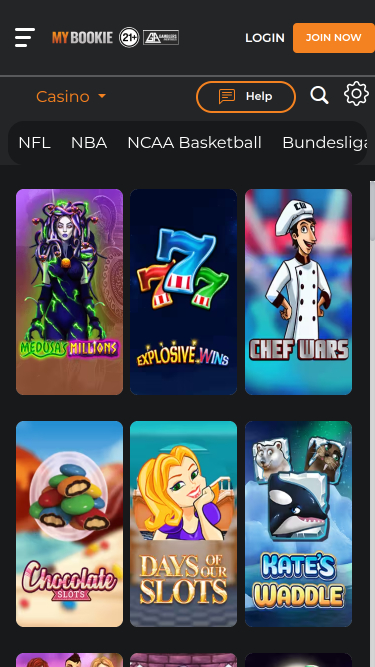 MyBookie Casino Mobile Jackpot