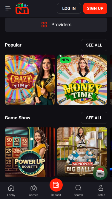 N1 Casino Mobile Live Dealer