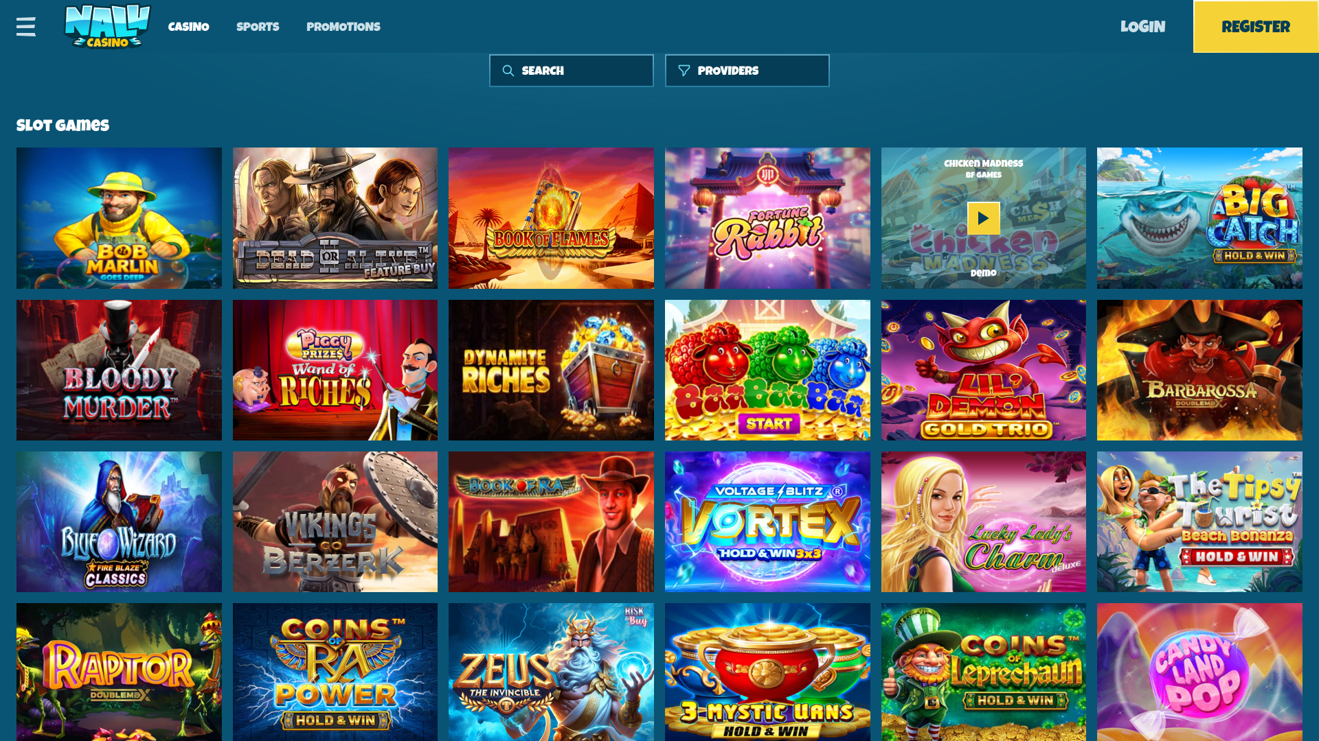 Nalu Casino Desktop Games