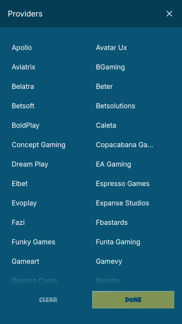 Nalu Casino Mobile Game Developers