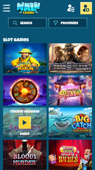 Nalu Casino Mobile Games