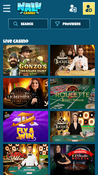 Nalu Casino Mobile Live Dealer