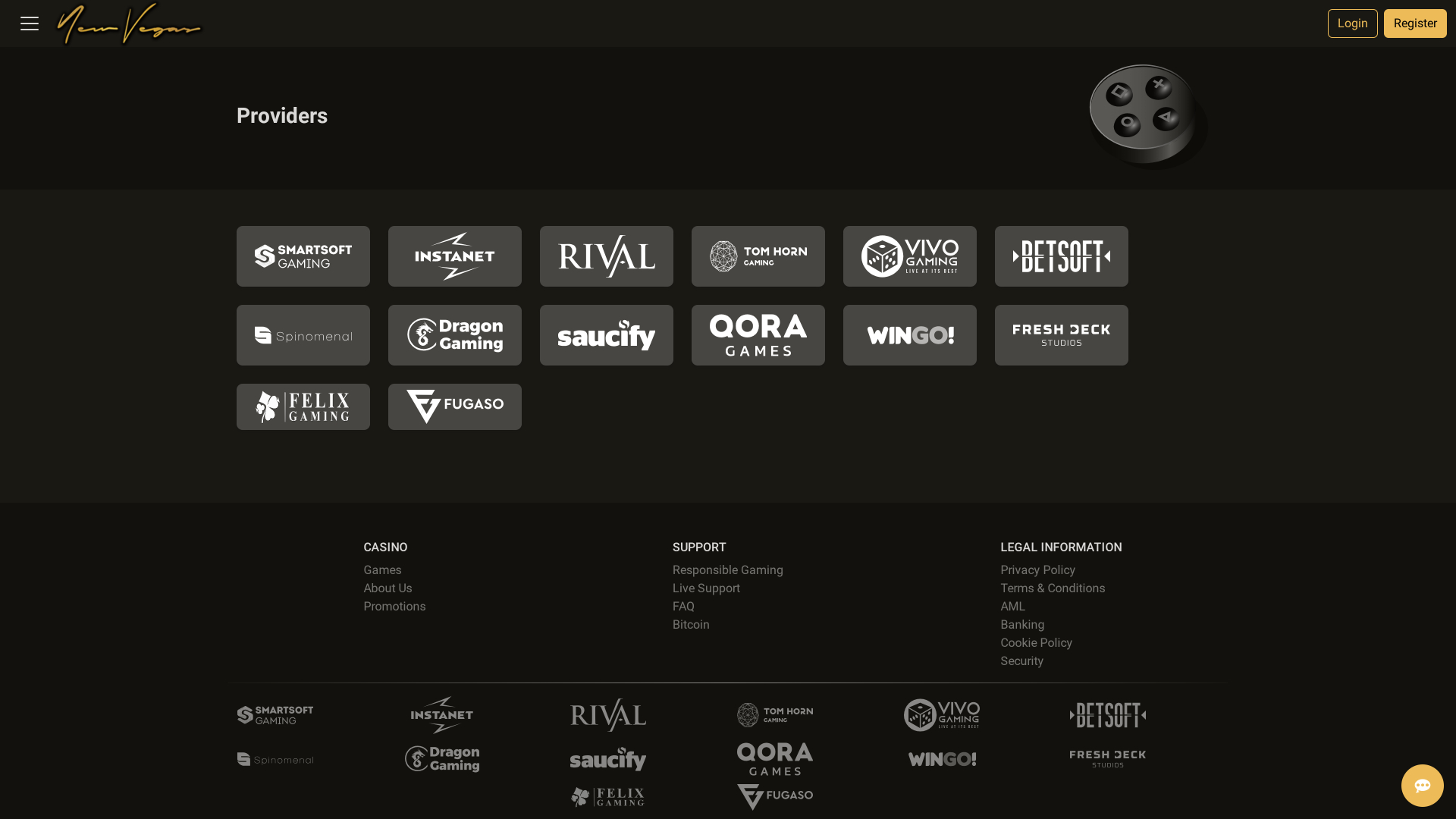 NewVegas Casino Desktop Game Developers