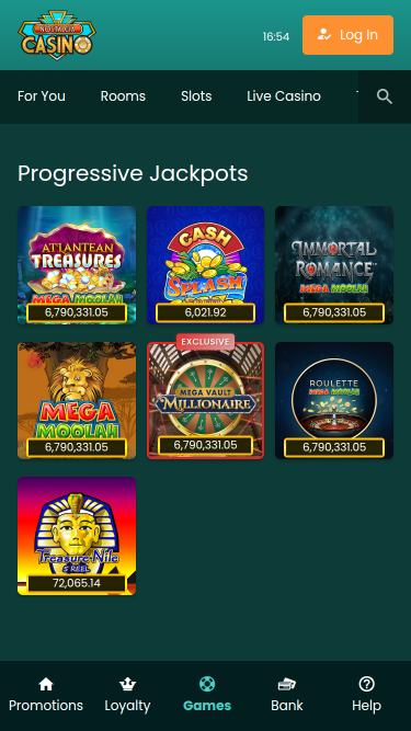 Nostalgia Casino Mobile Jackpot