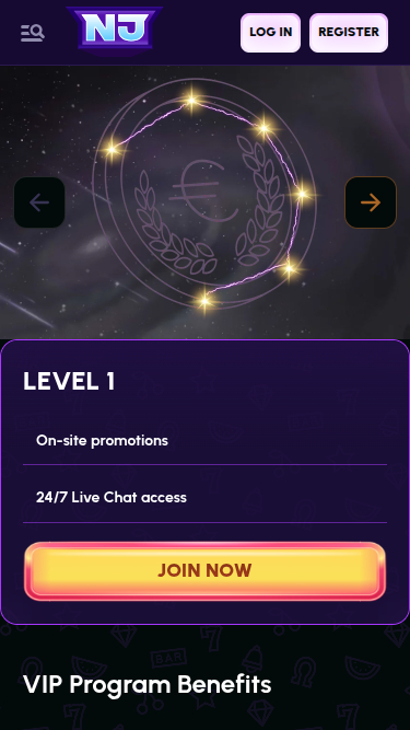 NovaJackpot Mobile VIP Program
