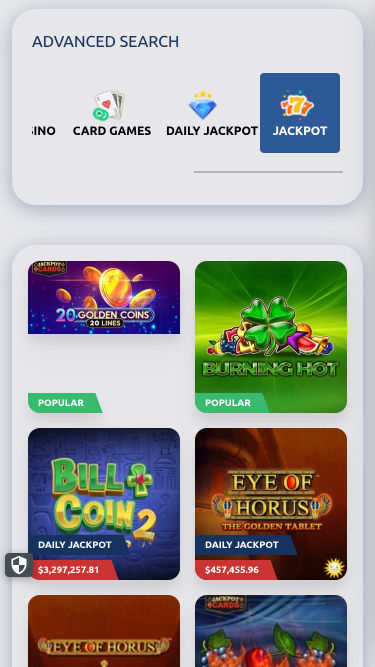 Paris Vegas Casino Mobile Jackpot