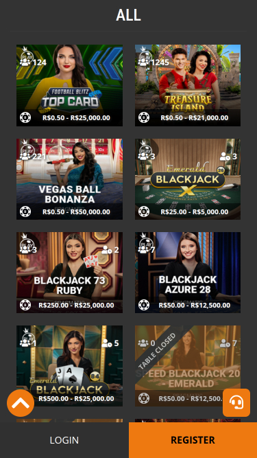 Pedalada10 Casino Mobile Live Dealer