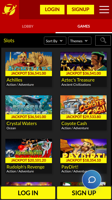 Planet 7 Casino Mobile Jackpot