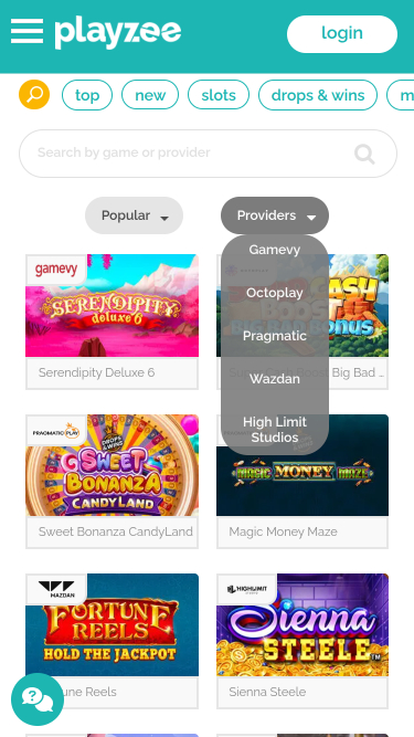 PlayZee Casino Mobile Game Developers