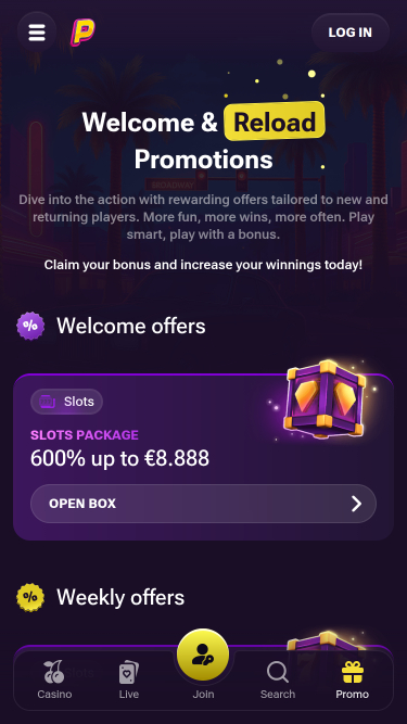 Prive Casino Mobile Promotions