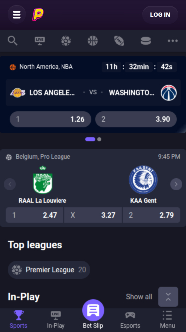 Prive Casino Mobile Sports