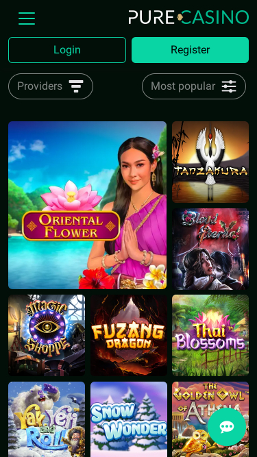 PureCasino Mobile Games