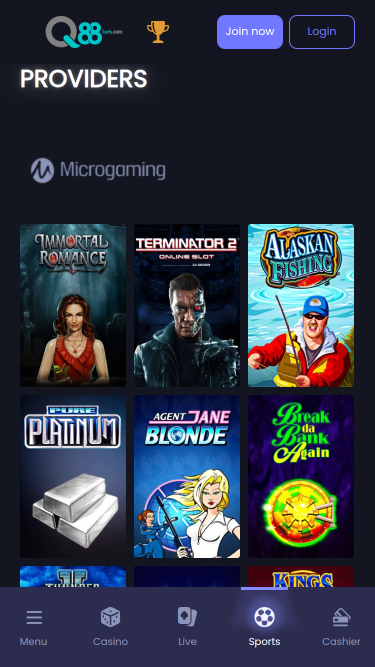 Q88bets Mobile Game Developers