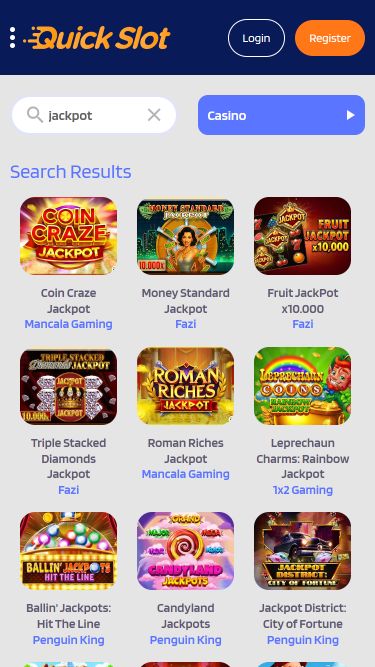 QuickSlot Casino Mobile Jackpot