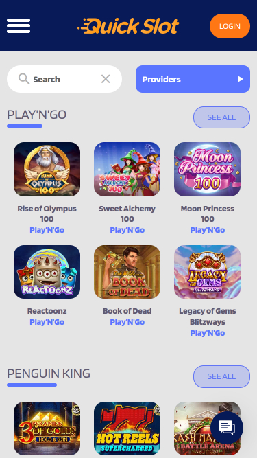 QuickSlot Casino Mobile Game Developers