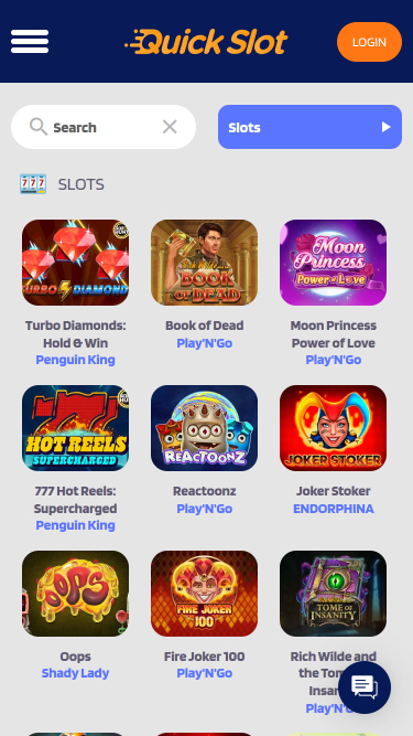 QuickSlot Casino Mobile Games