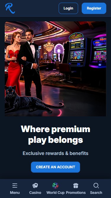RCasino Mobile VIP Program