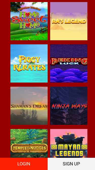 Red Spins Casino Mobile Games