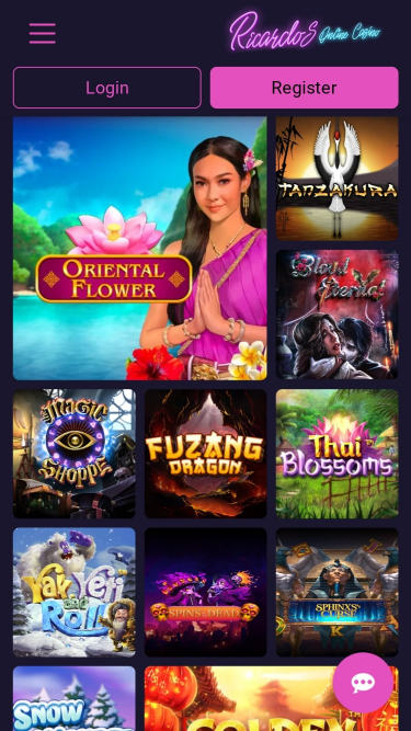 Ricardos Casino Mobile Games